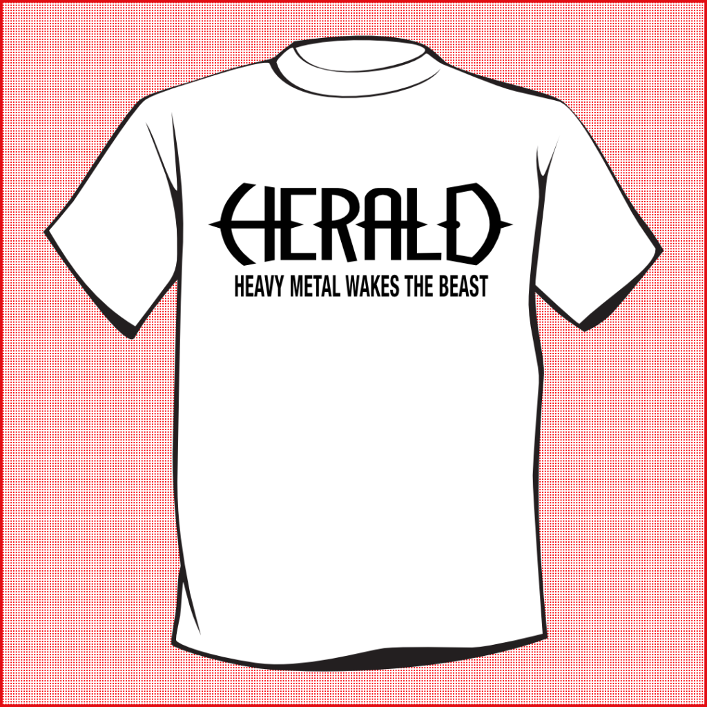 T-särk "Heavy Metal Wakes The Beast", esikülg