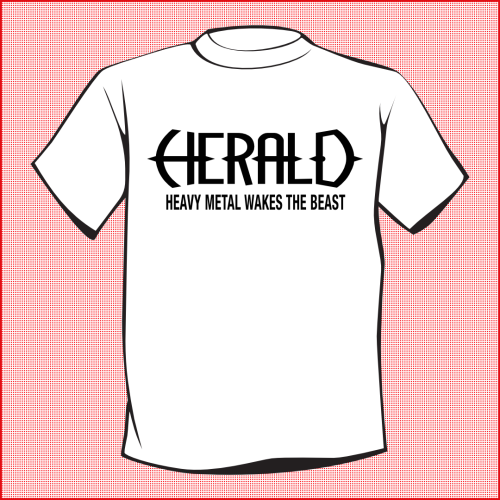 T-särk "Heavy Metal Wakes The Beast", esikülg
