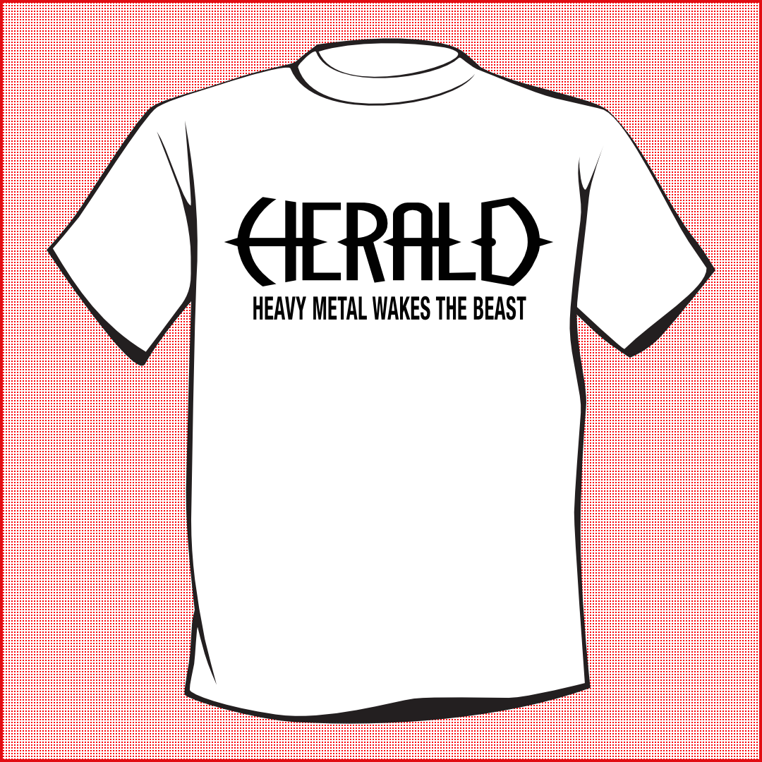 T-särk "Heavy Metal Wakes The Beast", esikülg