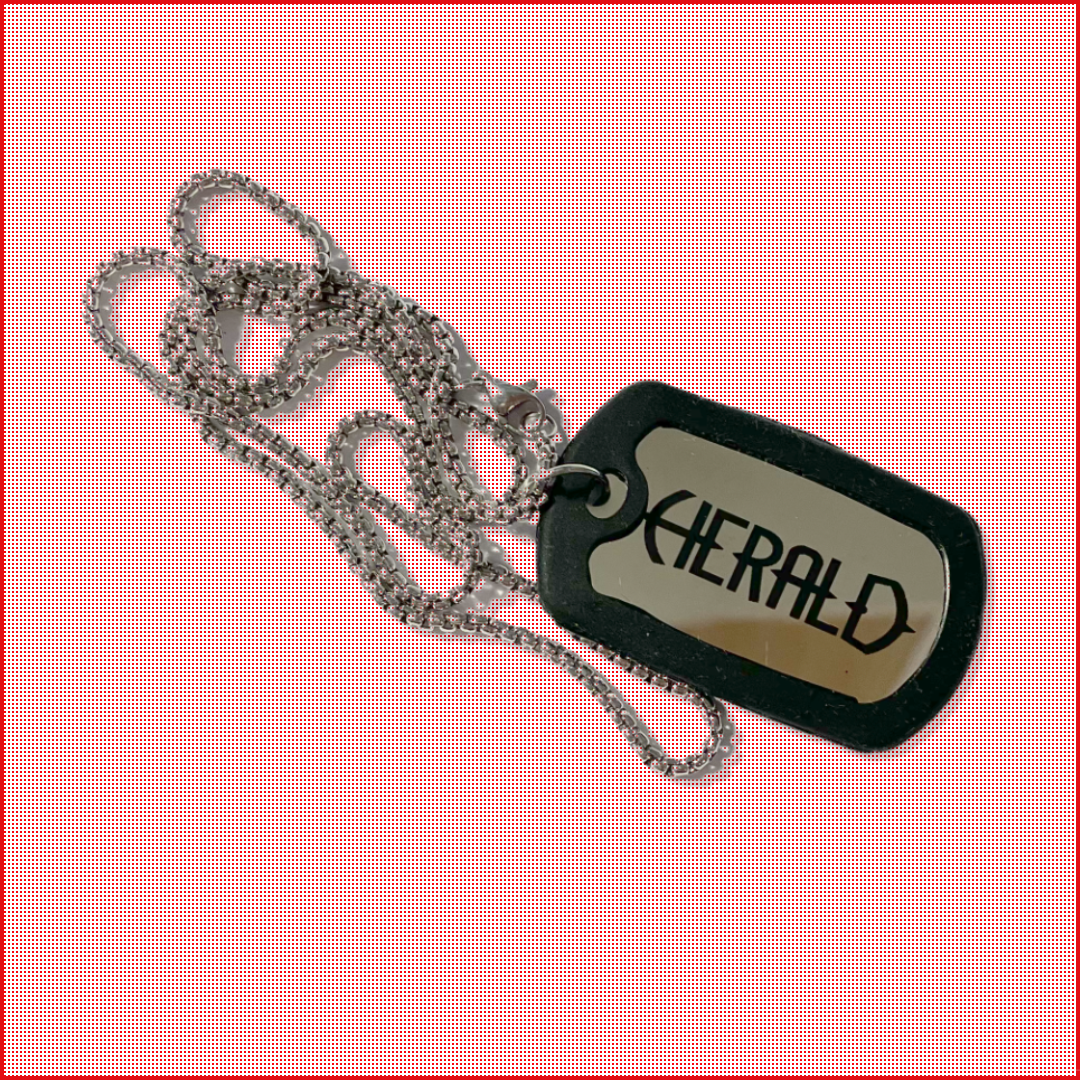 Heraldi "dog tag", kaelaripats